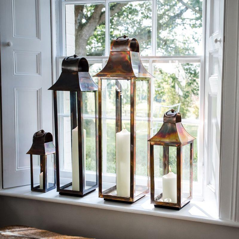 Culinary Concepts Burnished Copper Small Tonto Lantern