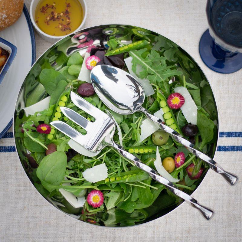 Culinary Concepts Carousel Medium Salad Servers | HANDMADE TO ORDER