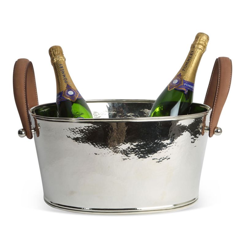 Culinary Concepts Champagne Hammered Half Sized Champagne Bath