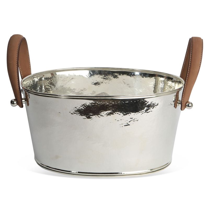 Culinary Concepts Champagne Hammered Half Sized Champagne Bath