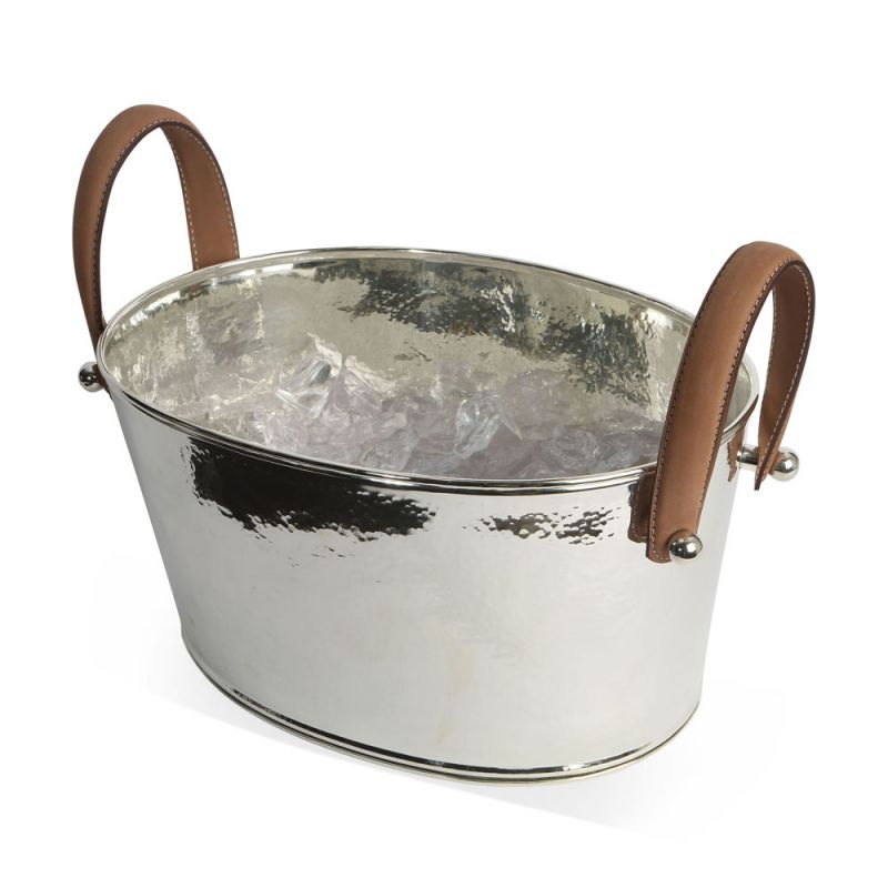 Culinary Concepts Champagne Hammered Half Sized Champagne Bath