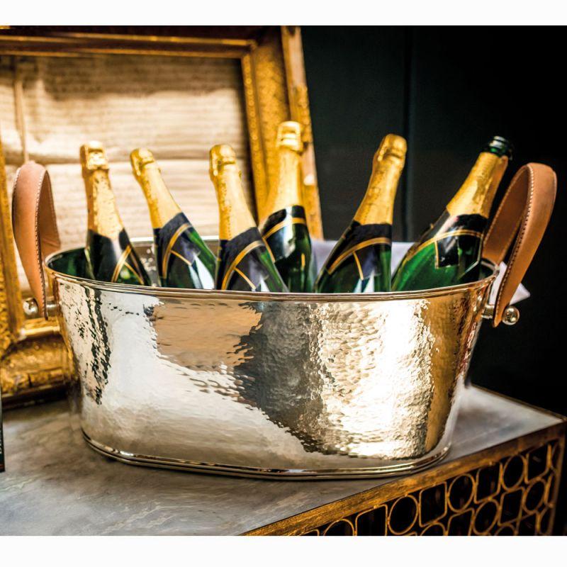 Culinary Concepts Champagne Hammered Large Champagne Bath