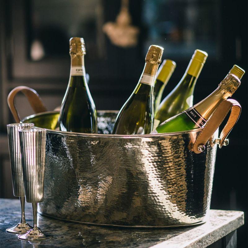 culinary concepts Champagne Hammered Large Champagne Bath
