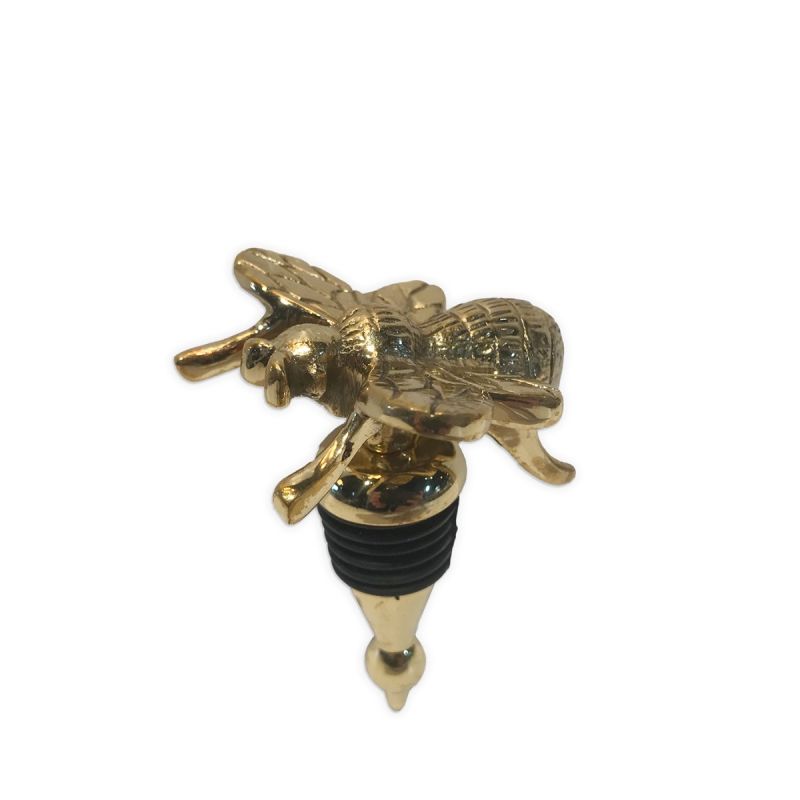 Culinary Concepts Brass Bee Bottle Stopper