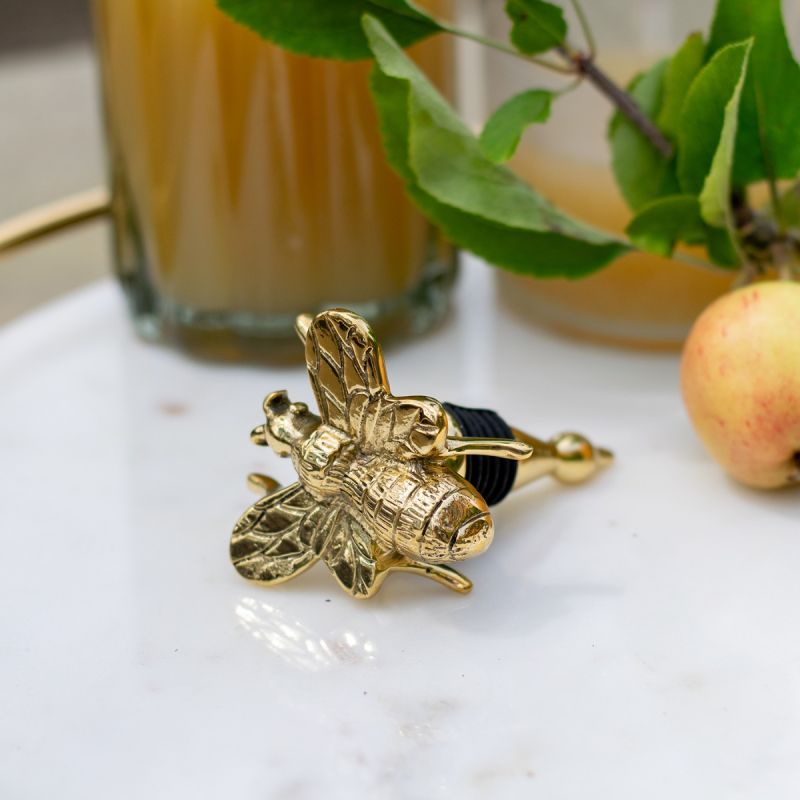 culinary concepts Brass Bee Bottle Stopper