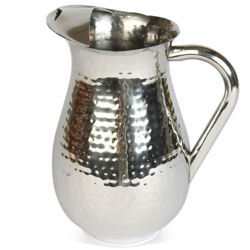 culinary concepts Champagne Hammered Tall Pitcher