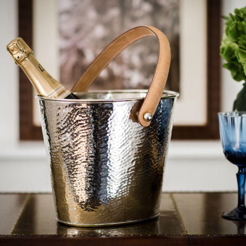 Culinary Concepts Champagne Hammered Wine Cooler