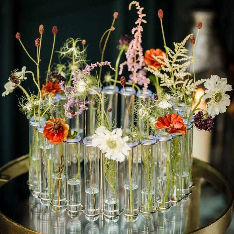 Culinary Concepts Circular Test Tube Table Vase