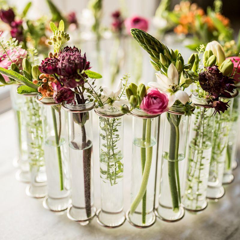 Culinary Concepts Circular Test Tube Table Vase