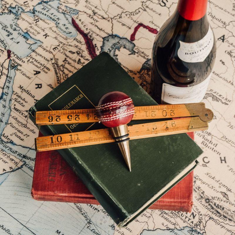 Culinary Concepts Cricket Ball Bottle Stopper