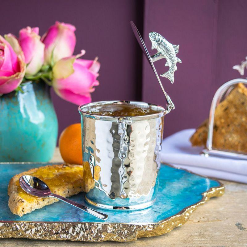 Culinary Concepts Fish Glass Jar With Spoon