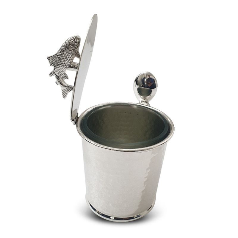 Culinary Concepts Fish Glass Jar With Spoon