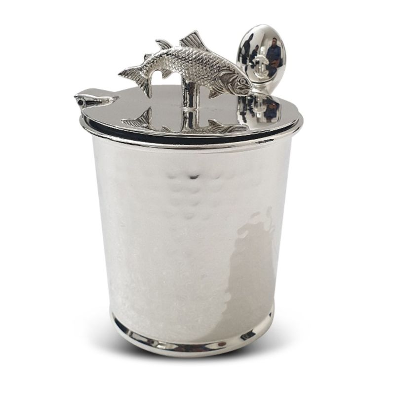 Culinary Concepts Fish Glass Jar With Spoon