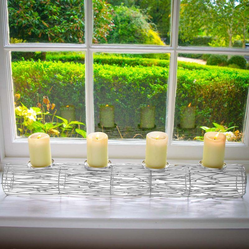 Culinary Concepts Forest Log 4 Candle Holder