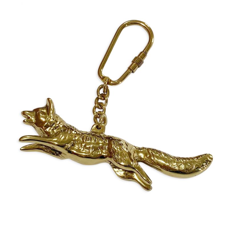 culinary concepts Fox Keyring - Gold Finish