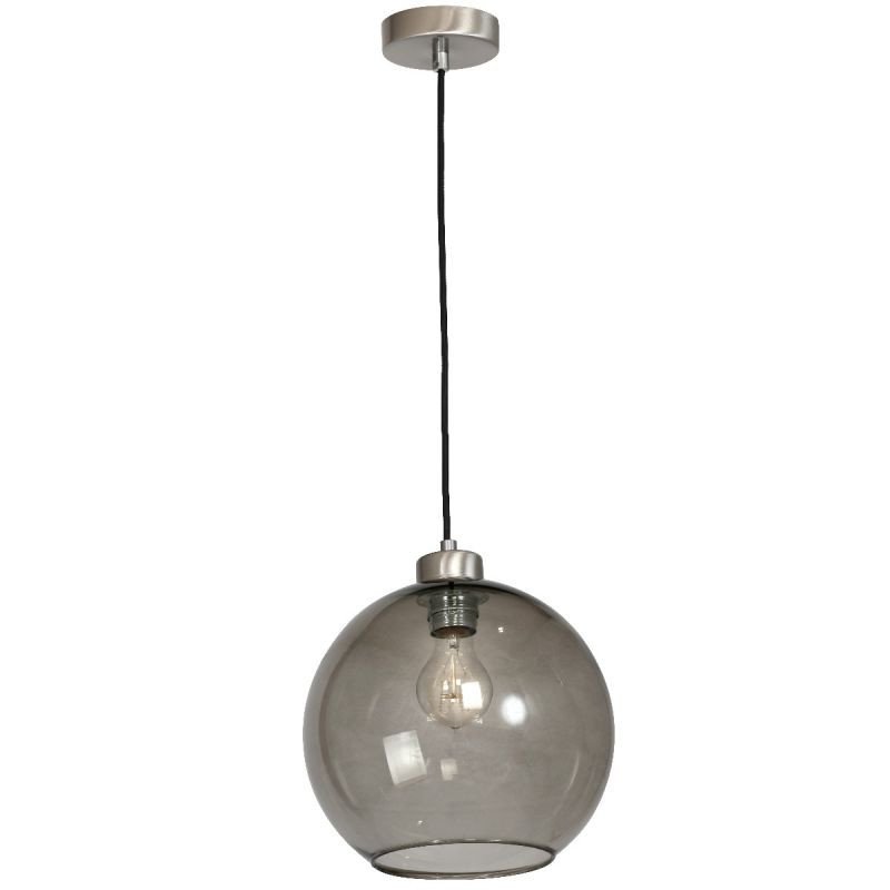 culinary concepts Globe Smoke Pendant Light