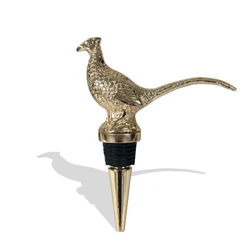 culinary concepts Gold Pheasant Bottle Stopper