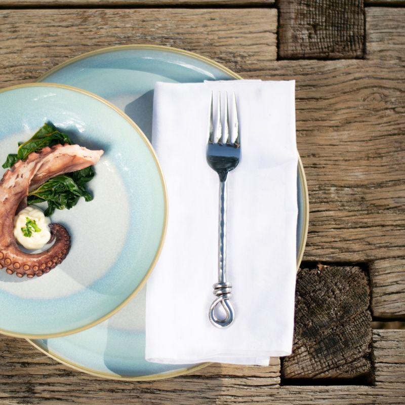 Culinary Concepts Hammered Knot Dinner Fork