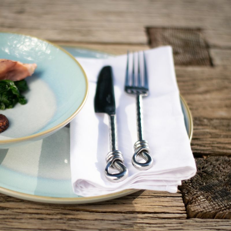 Culinary Concepts Hammered Knot Dinner Fork