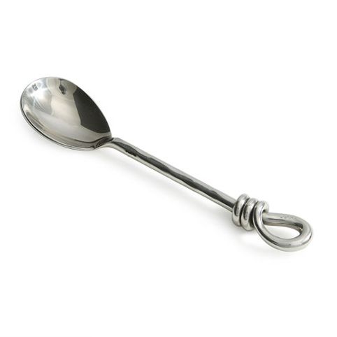 culinary concepts Hammered Knot Large Tea Spoon