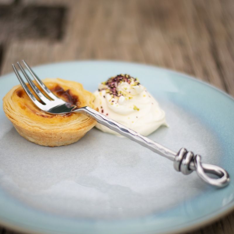 Culinary Concepts Hammered Knot Pastry Fork