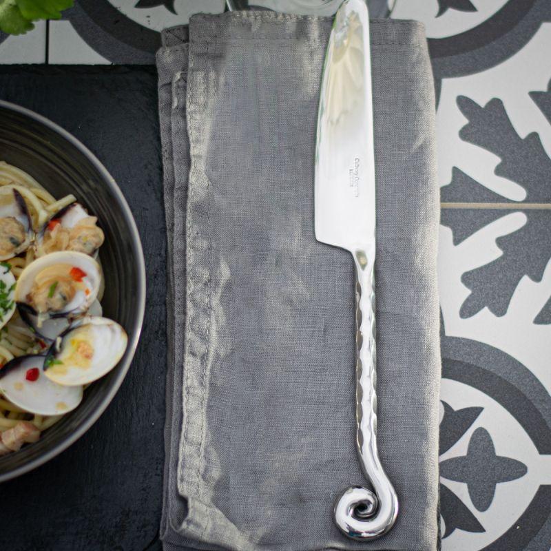 Culinary Concepts Hammered Shell Dinner Knife
