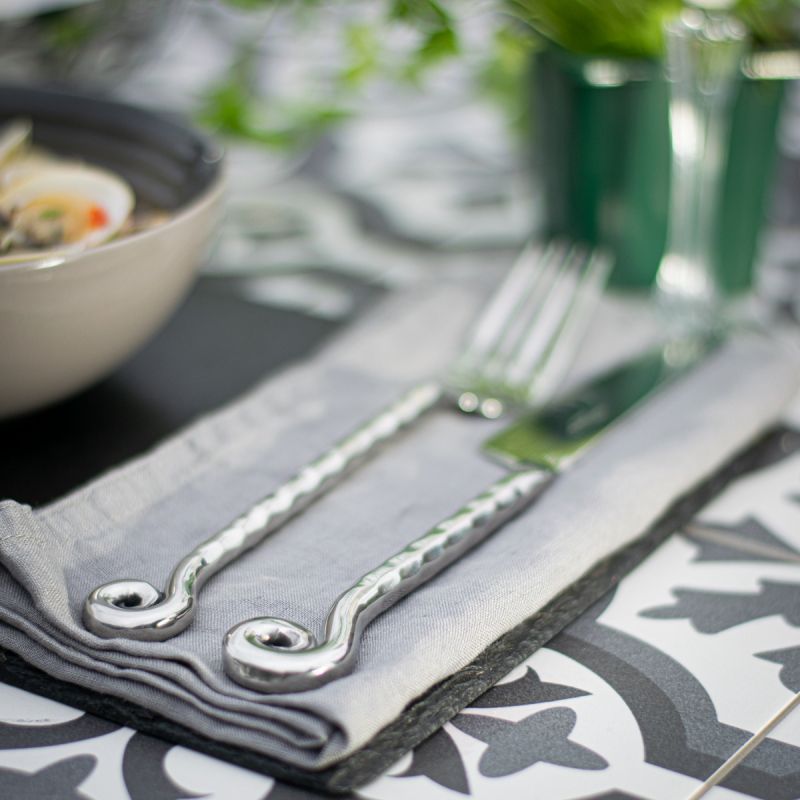 Culinary Concepts Hammered Shell Dinner Knife