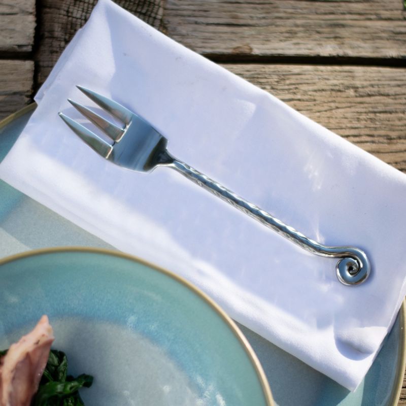 Culinary Concepts Hammered Shell Fish Fork