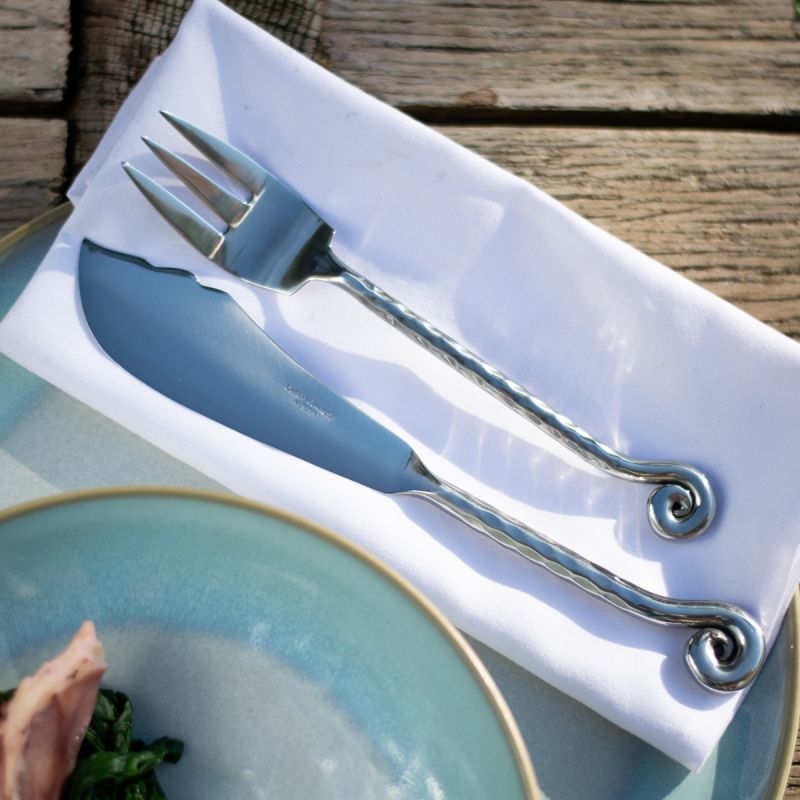 Culinary Concepts Hammered Shell Fish Fork