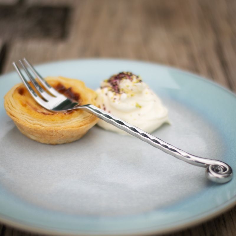 Culinary Concepts Hammered Shell Pastry Fork