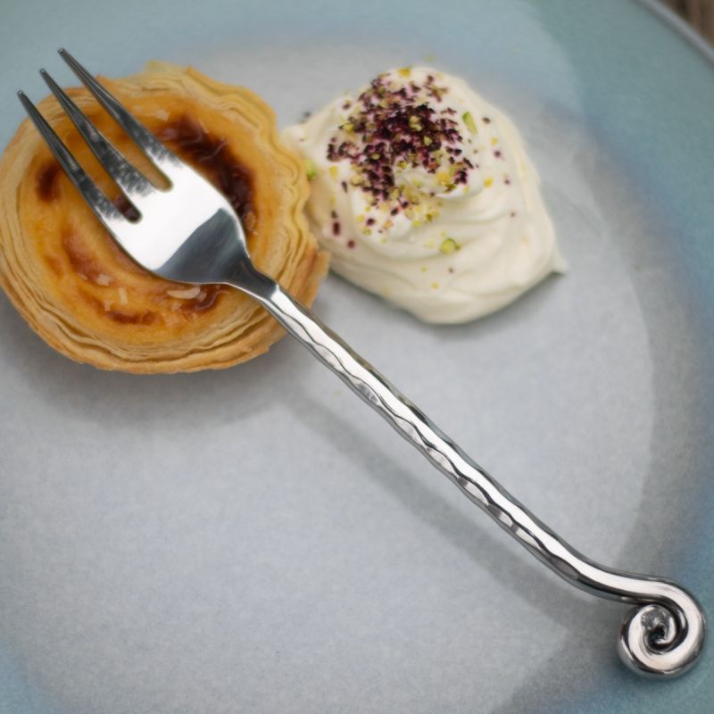 Culinary Concepts Hammered Shell Pastry Fork