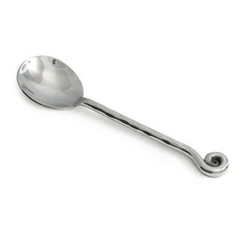 culinary concepts Hammered Shell Soup Spoon