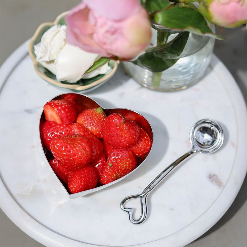 Culinary Concepts Heart Bowl & Amore Sugar Spoon