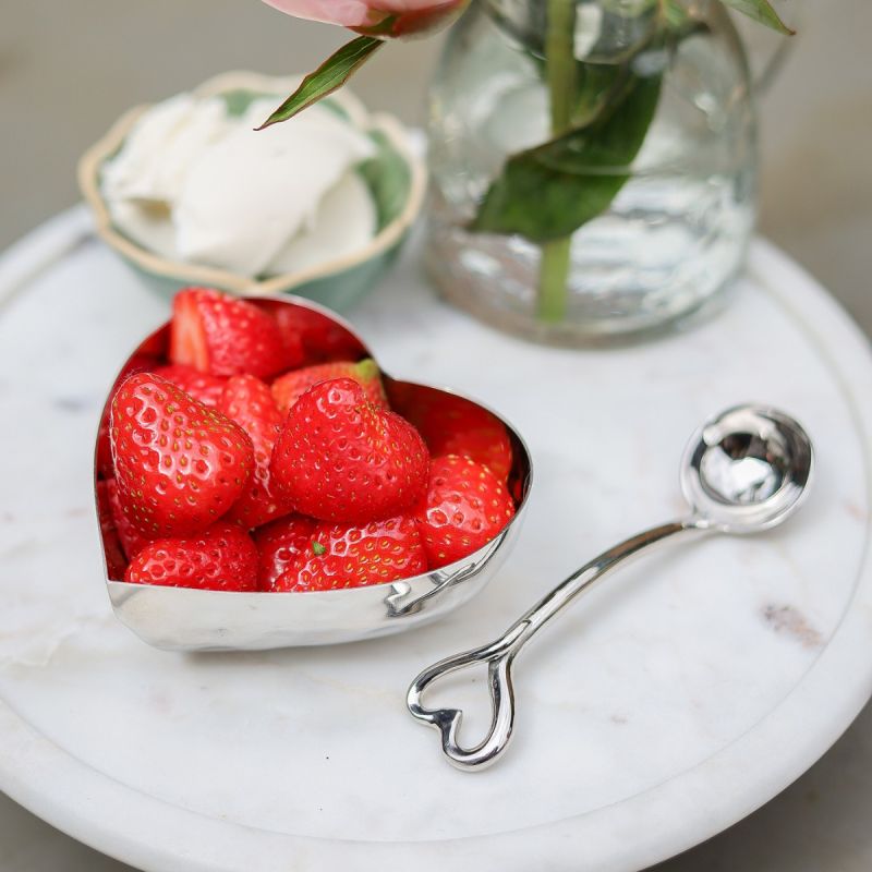 Culinary Concepts Heart Bowl & Amore Sugar Spoon