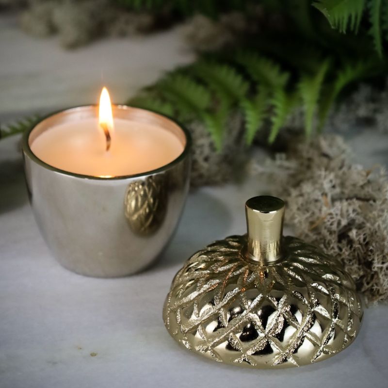culinary concepts Large Acorn Candle
