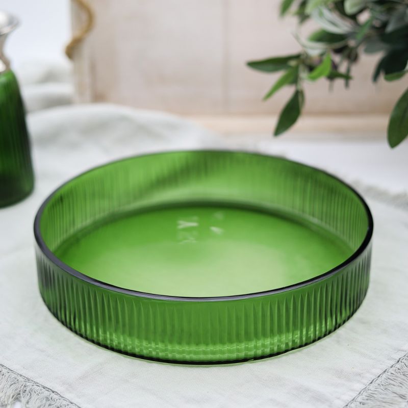Culinary Concepts Large Emerald Glass Tray