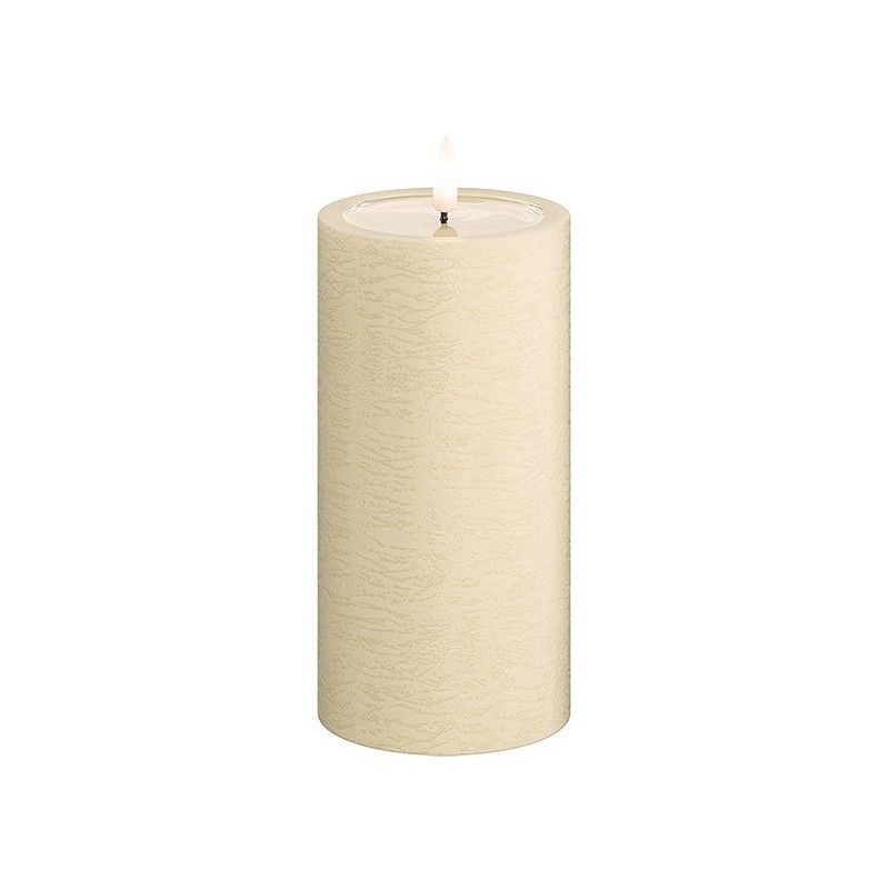 culinary concepts LED Candle - Creme- 15cm height