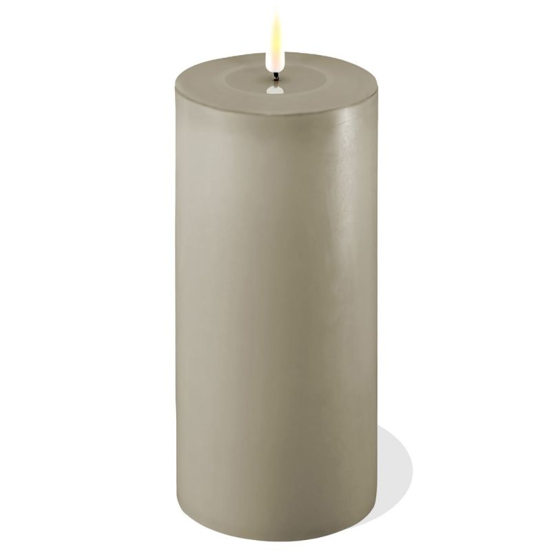 culinary concepts LED Candle - Sand - 20cm height