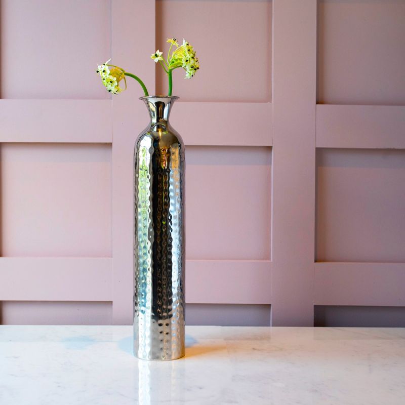 Culinary Concepts Medium Silver Tulip Vase