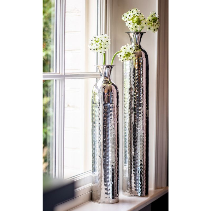 Culinary Concepts Medium Silver Tulip Vase