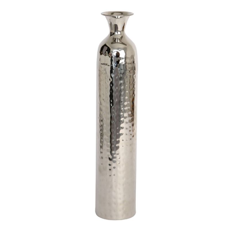 culinary concepts Medium Silver Tulip Vase