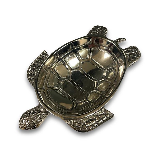 culinary concepts Nickel Finish Turtle Dip Bowl