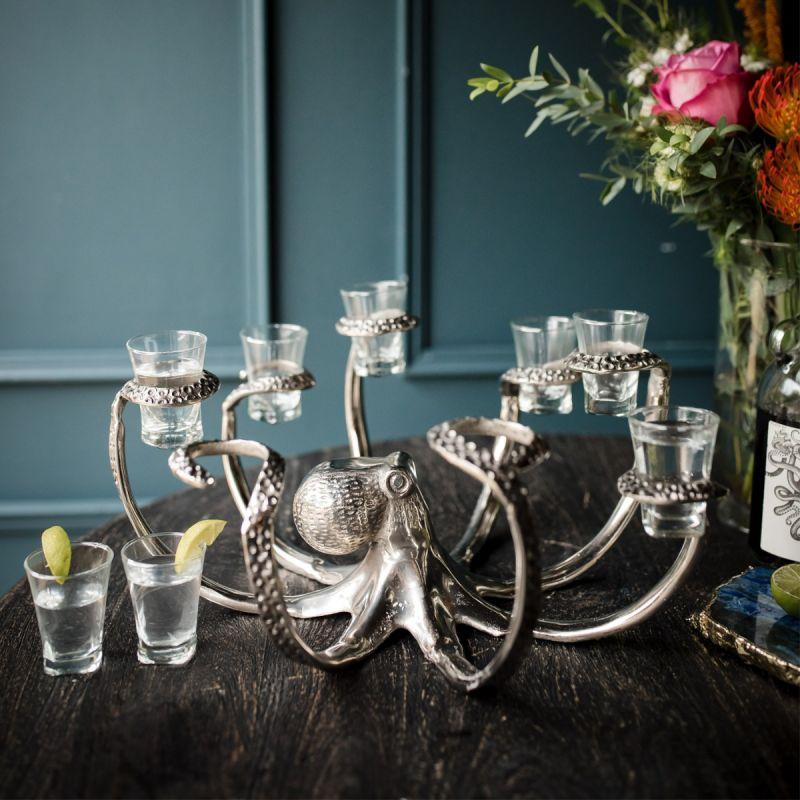 Culinary Concepts Octopus Eight Shot Glass Holder
