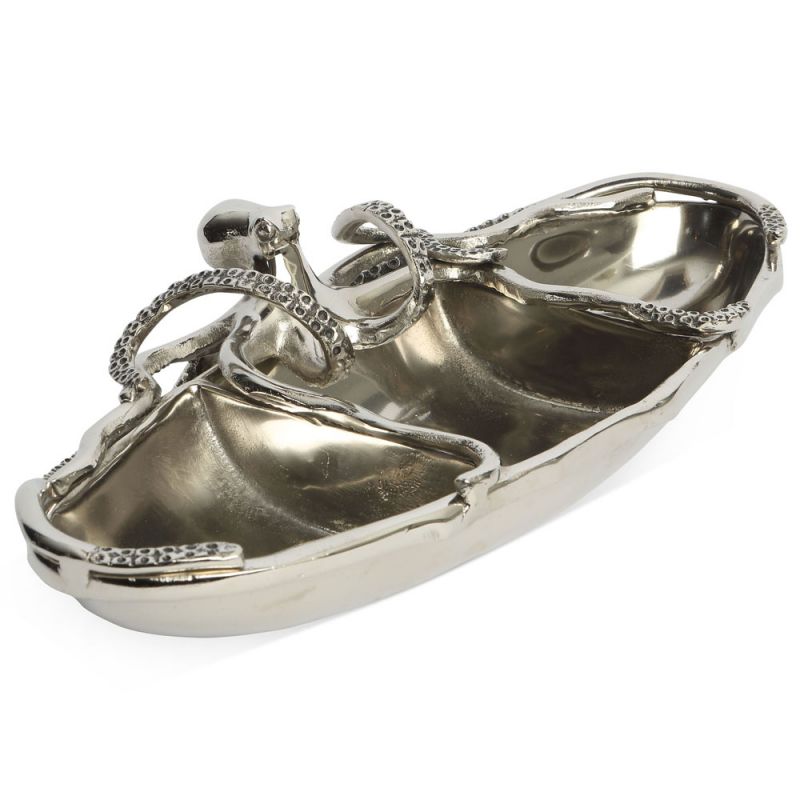 culinary concepts Octopus Three Section Server