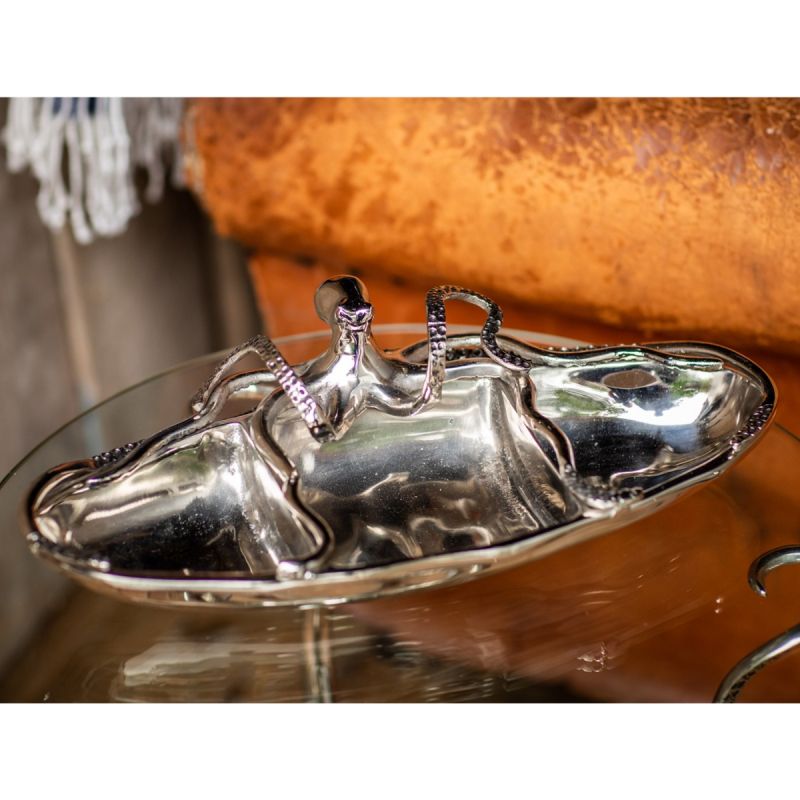 Culinary Concepts Octopus Three Section Server