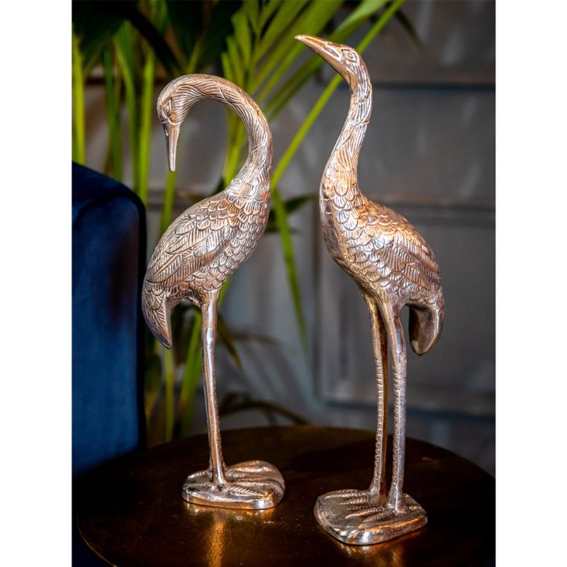 Culinary Concepts Pair Of Crane Ornaments