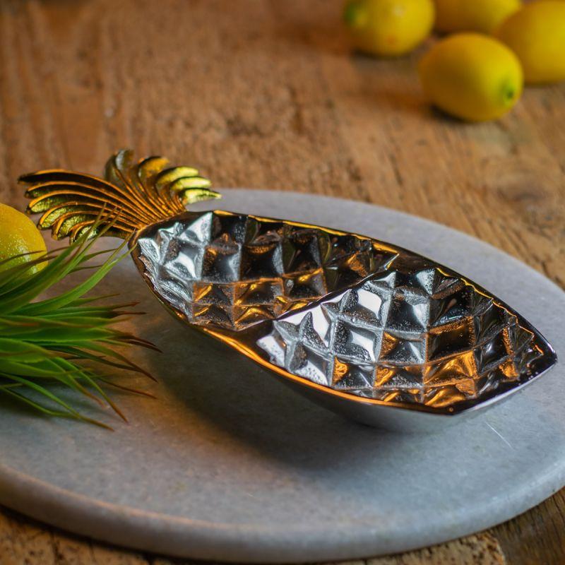 Culinary Concepts Pineapple 2 Section Serving Dish