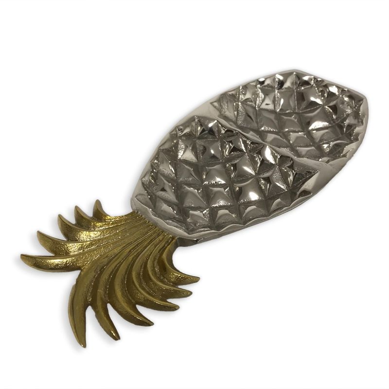 culinary concepts Pineapple 2 Section Serving Dish