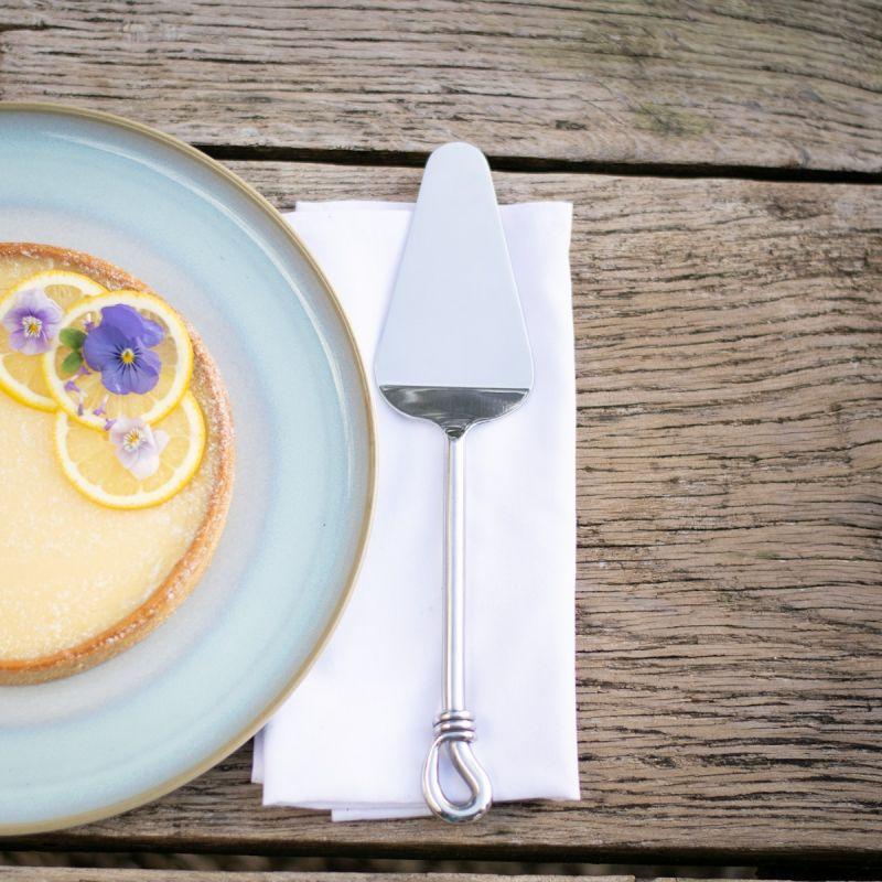 Culinary Concepts Polished Knot Cake Server