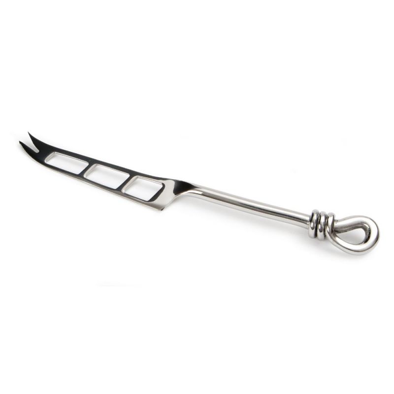 culinary concepts Polished Knot Soft Cheese Knife